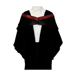 Design red and black graduation gown shawl Tailor-made graduate diploma graduation gown Hong Kong Polytechnic University Graduate Graduation Graduation Gown Manufacturer Design Graduation Gown Company DA572 Design red and black graduation gown shawl Tailor-made graduate diploma graduation gown Hong Kong Polytechnic University Graduate Graduation Graduation Gown Manufacturer Design Graduation Gown Company DA572